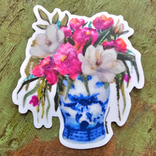 Floral Ginger Jar Sticker